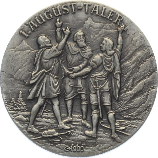 1. August-Taler 2019 - Gottfried Keller